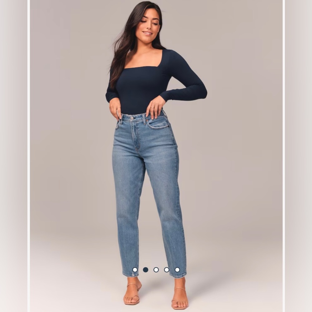 Abercrombie Curve Love Mom Jeans